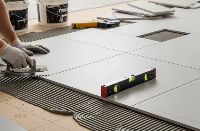 Acentamento de Pisos e Porcelanato